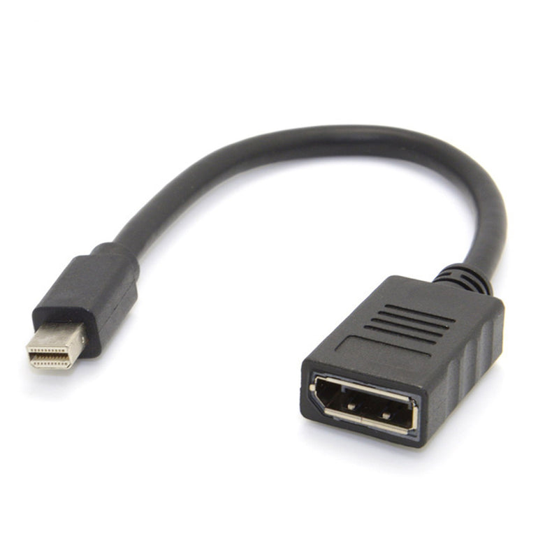 Load image into Gallery viewer, 4XEM 6in Mini DisplayPort Male To DisplayPort Female Cable Adapter
