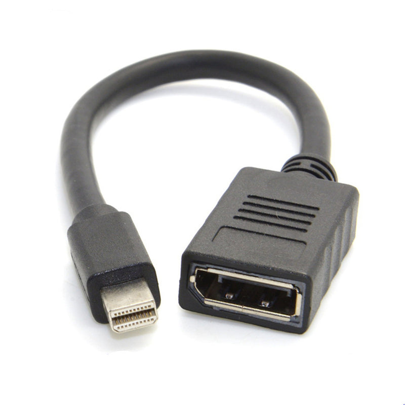 Load image into Gallery viewer, 4XEM 6in Mini DisplayPort Male To DisplayPort Female Cable Adapter
