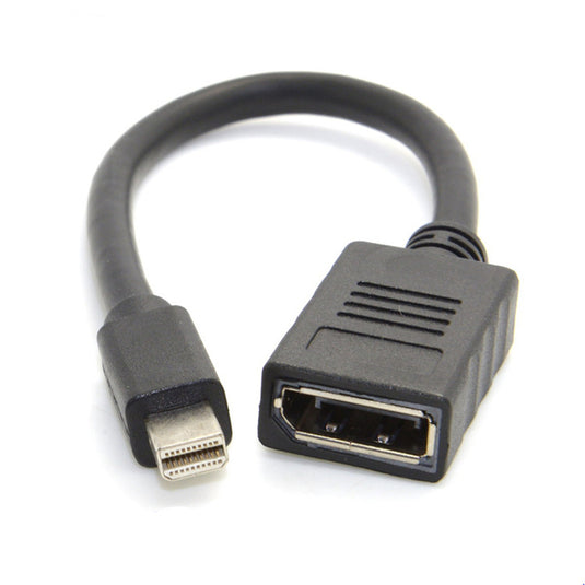4XEM 6in Mini DisplayPort Male To DisplayPort Female Cable Adapter