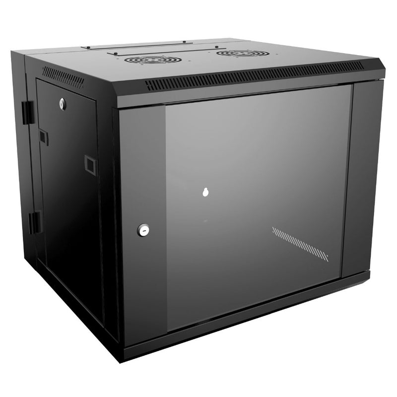 Load image into Gallery viewer, 4XEM 9U 24” Deep Wall Mount Server Rack
