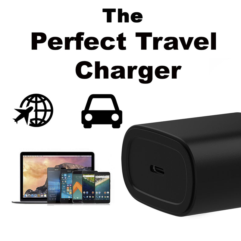Load image into Gallery viewer, 4XEM 25W USB-C Charger - Black

