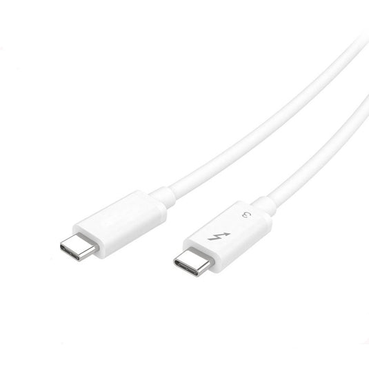 4XEM 20Gbps 6FT/2M Thunderbolt 3 White cable