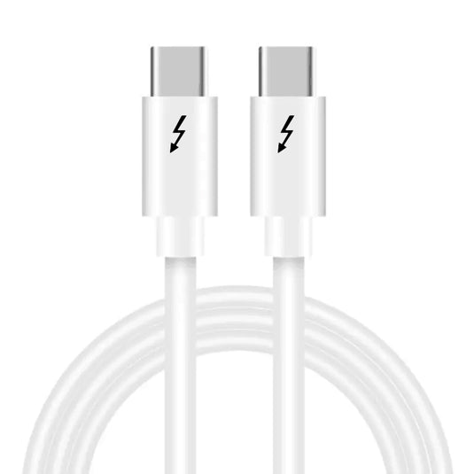 4XEM 20Gbps 6FT/2M Thunderbolt 3 White cable