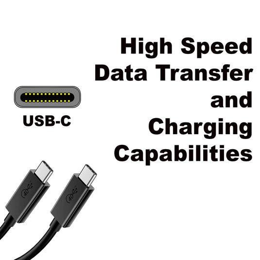 4XEM USB-C to C 40 Gigabit 180CM/1.8M Cable
