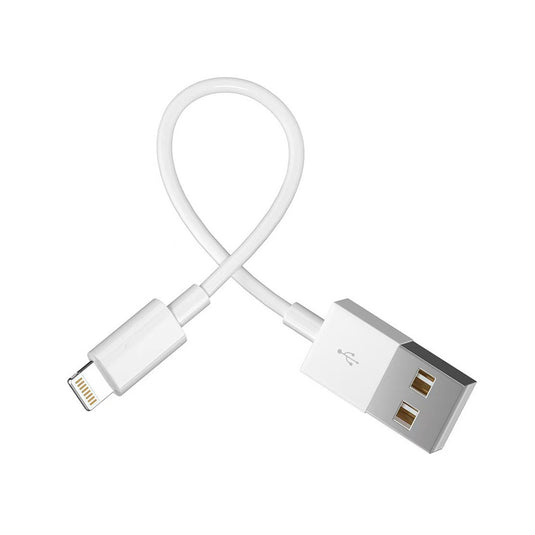 4XEM 1FT USB-A to Lightning Cable White – MFi Certified