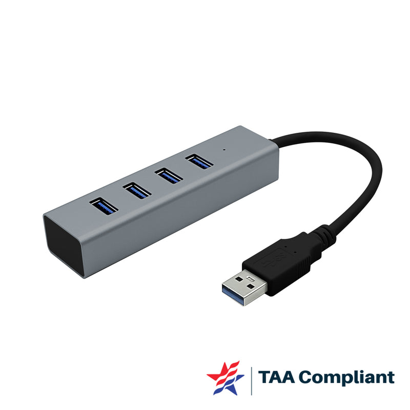 Load image into Gallery viewer, 4XEM 4-port USB-A Data Hub – TAA
