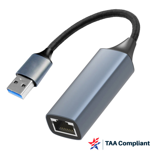 4XEM USB-A 3.2 to 1 Gbps RJ-45 Ethernet Adapter – TAA