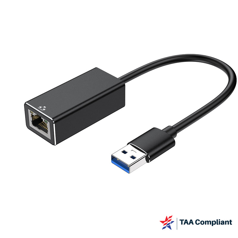 Load image into Gallery viewer, 4XEM USB-A 3.2 to 1 Gbps RJ-45 Ethernet Adapter – TAA
