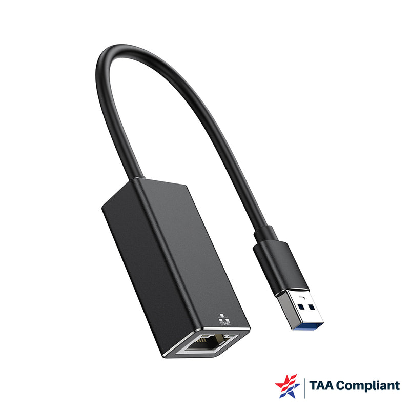 Load image into Gallery viewer, 4XEM USB-A 3.2 to 1 Gbps RJ-45 Ethernet Adapter – TAA
