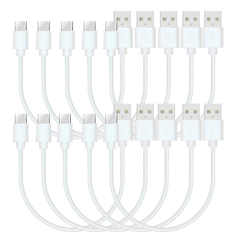 Load image into Gallery viewer, 4XEM 10 Pack 1FT USB-A to USB-C Cable – White
