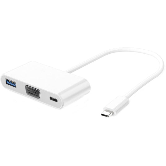 4XEM 3-in-1 USB-C Docking Station with VGA port and USB 3.0