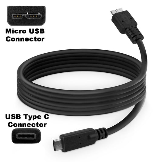 4XEM 3FT USB-C to Micro USB 3.1 Type-B Cable
