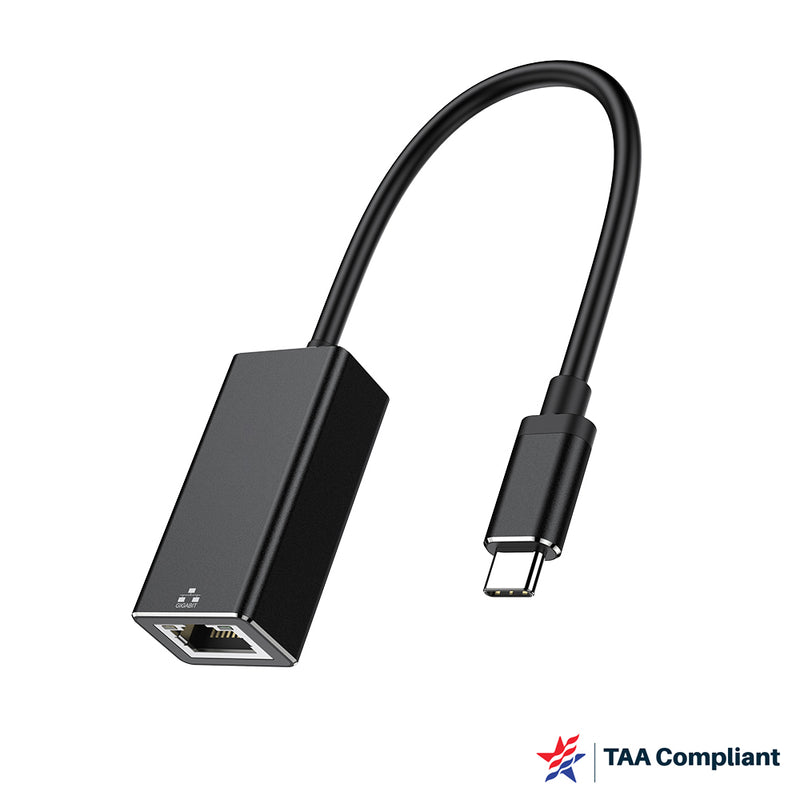 Load image into Gallery viewer, 4XEM USB-C to 1 Gbps RJ-45 Ethernet Adapter – TAA
