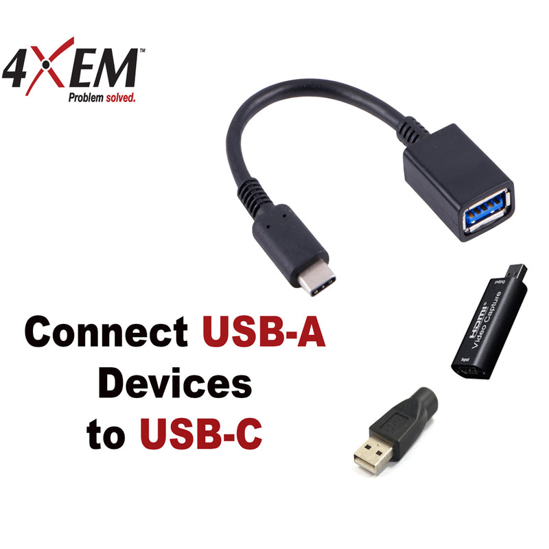 Load image into Gallery viewer, 4XEM USB Type-C to USB Type-A Female Adapter
