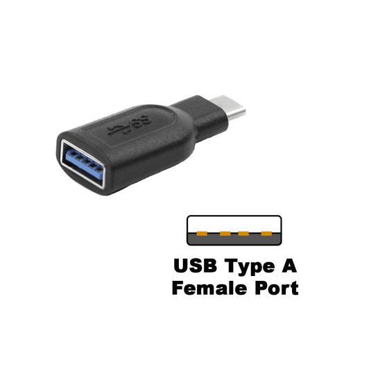 4XEM USB-C to USB-A Male to Female Adapter