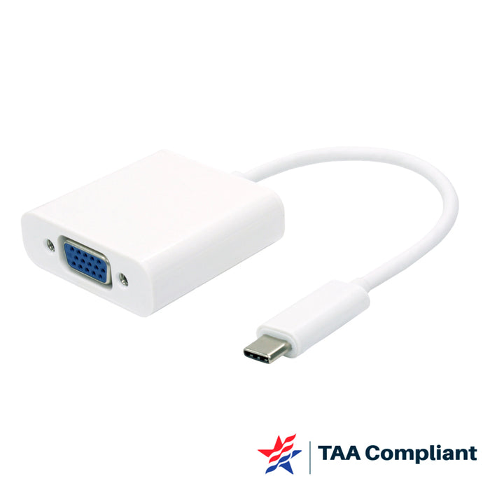 4XEM USB-C to VGA Adapter – TAA