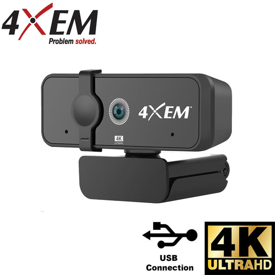 4XEM 4K 8MP Mega Pixel Webcam