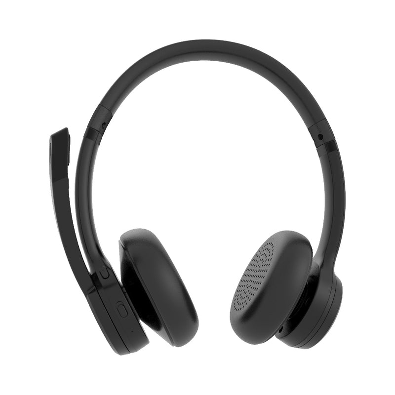 4XEM Wireless Dual Speaker Bluetooth Headset for Work Calls