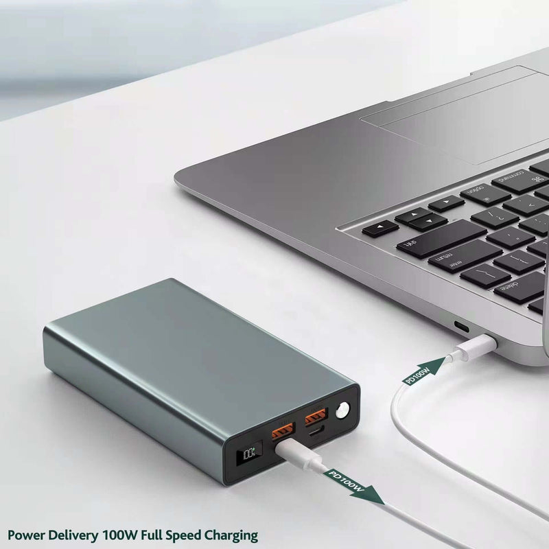 Load image into Gallery viewer, 4XEM 20,000 mAh Power Bank with 100W Power Delivery
