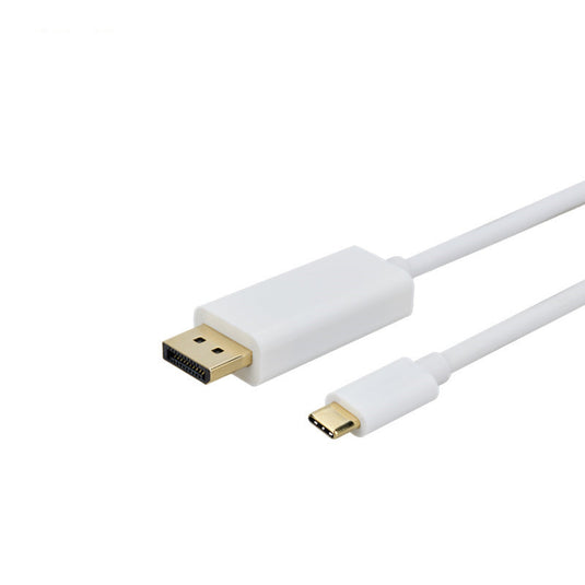 4XEM USB-C to DisplayPort Cable - 10FT - White
