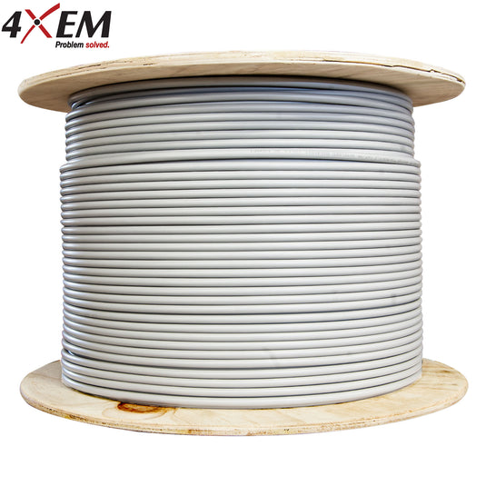 4XEM Cat6A Bulk Cable (White)