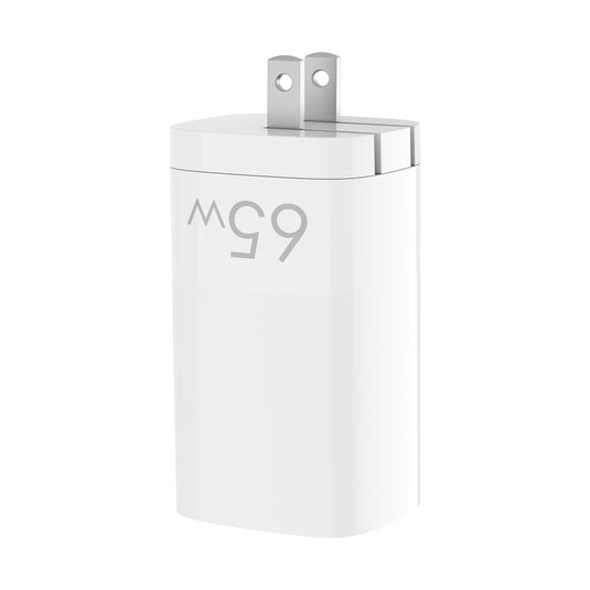 4XEM 65W Wall Charger Triple Output - White