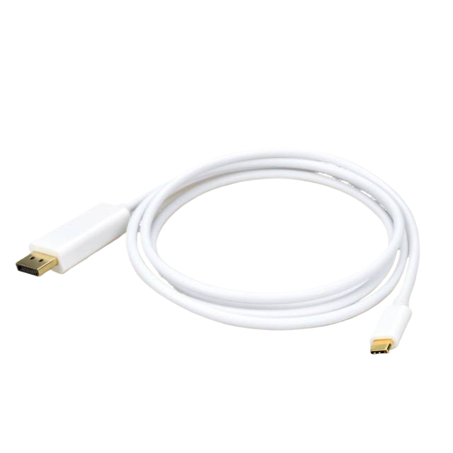 Load image into Gallery viewer, 4XEM USB-C to DisplayPort Cable - 10FT - White
