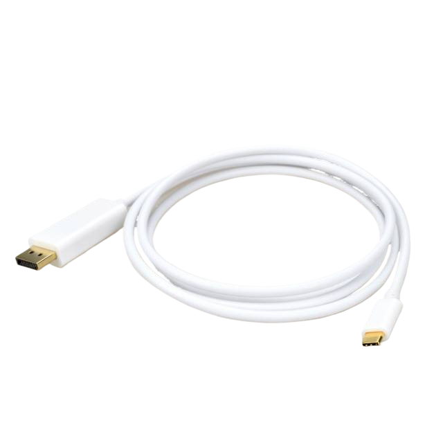 Load image into Gallery viewer, 4XEM USB-C to DisplayPort Cable - 3FT - White
