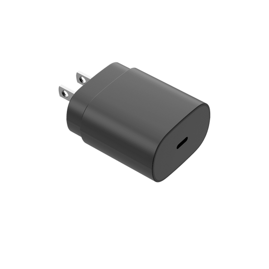 4XEM 25W USB-C Charging Kit for Smartphones and USB-C Compatible Devices - Black