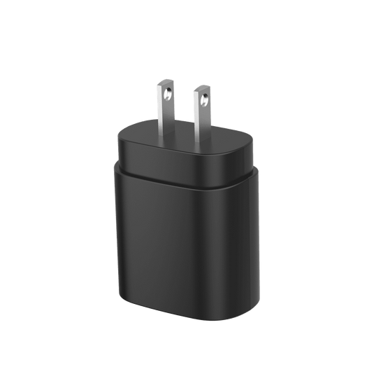 4XEM 25W USB-C Charging Kit for Smartphones and USB-C Compatible Devices - Black