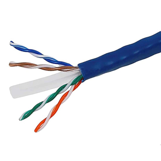4XEM Cat 5E 1000ft 305 m Bulk cable Blue