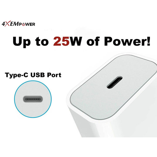 4XEM 10FT 25W Charging Kit compatible with iPad Pro