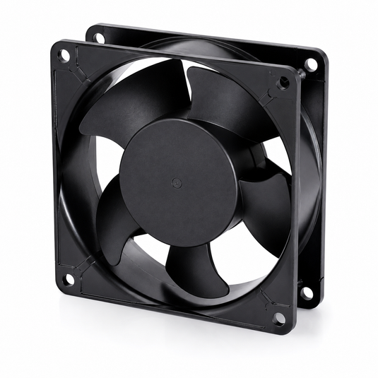 4XEM 120mm Cabinet Cooling Fan for Server & Network Racks – 68 CFM, 110-120V AC