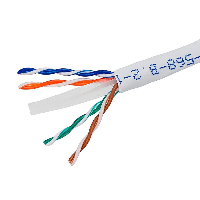 4XEM Cat6 UTP Bulk Cable White