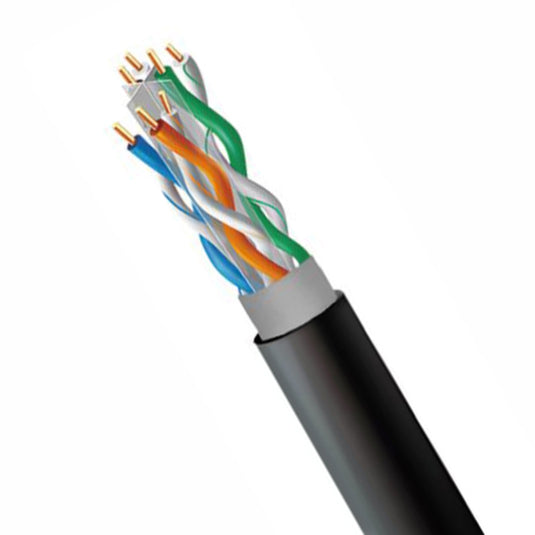 4XEM 1000ft CAT7 Pure Copper Outdoor Bulk Cable