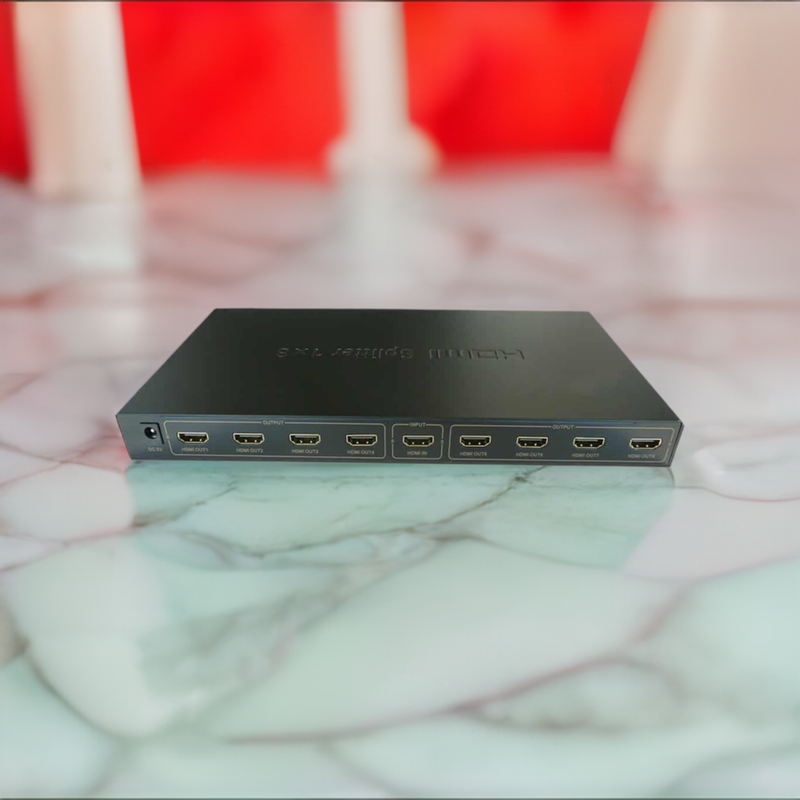 Load image into Gallery viewer, 4XEM 8 Port HDMI Splitter Supports 3D 4K/2K
