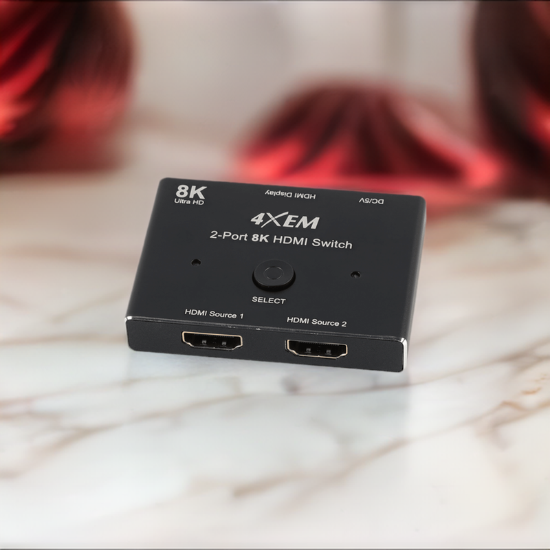 Load image into Gallery viewer, 4XEM 8K 2-port HDMI Switch
