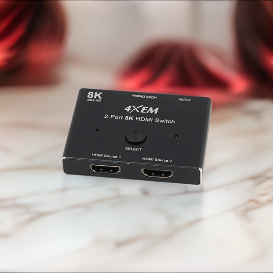 4XEM 8K 2-port HDMI Switch