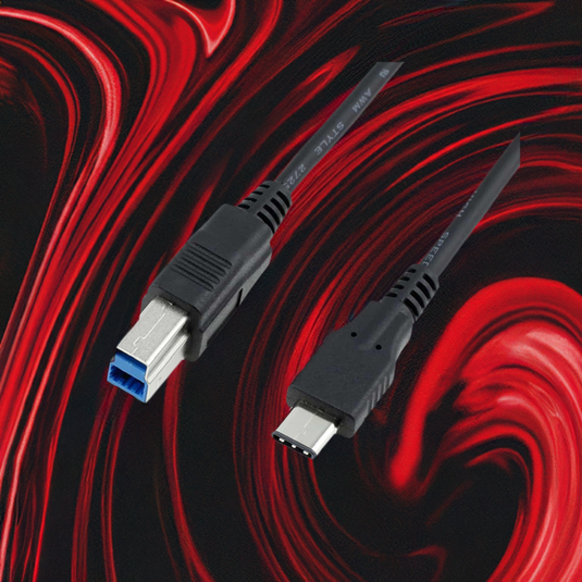 4XEM 3FT USB-C to USB 3.0 Type B Cable