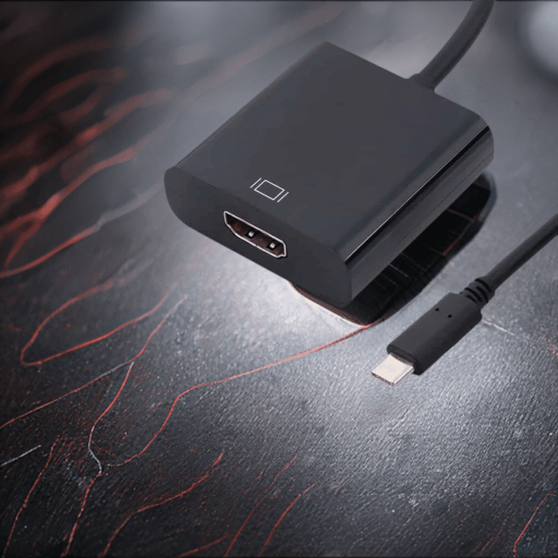 Load image into Gallery viewer, 4XEM USB-C to HDMI Adapter-Black 10 inch
