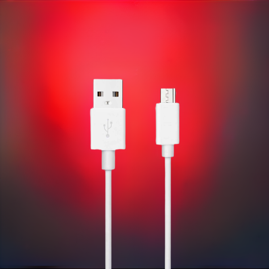 4XEM 10FT Micro USB To USB Data/Charge Cable for Samsung/Kindle/HTC White