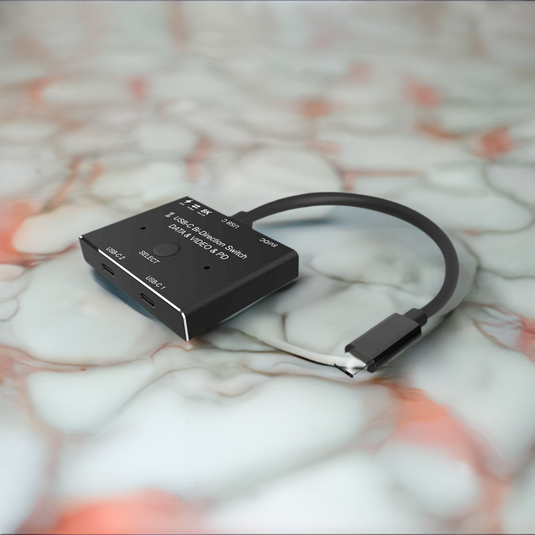 4XEM USB-C Bi-Directional switch with 100W Charge capacity