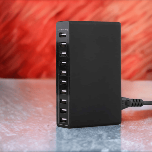 4XEM 50W 10-Port USB Home Charger