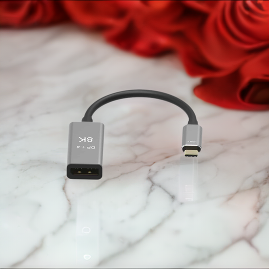 4XEM 8K/4K USB-C to DisplayPort Adapter