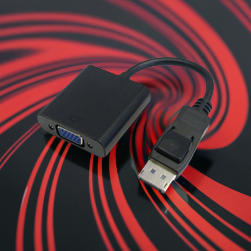 Load image into Gallery viewer, 4XEM 10in DisplayPort To VGA Adapter
