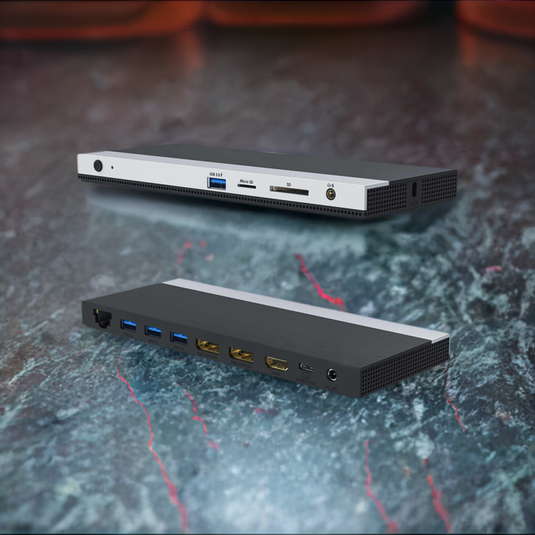 4XEM USB-C Triple Display Docking Station with Power Delivery 2 DP + 1 HDMI
