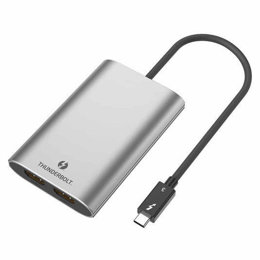 4XEM Type-C Thunderbolt to Dual HDMI Display Adapter