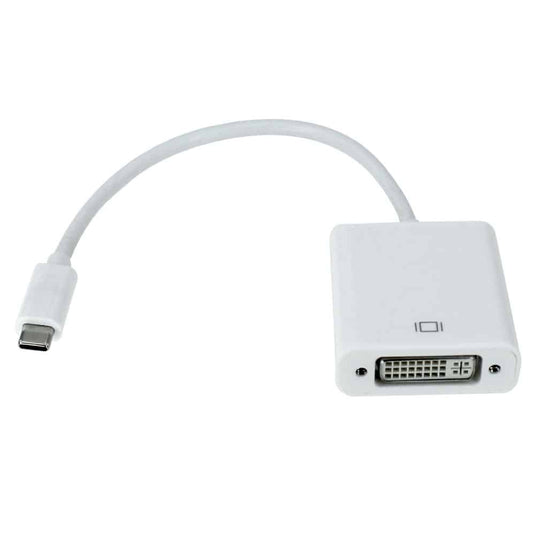 4XEM USB-C to DVI Adapter- White