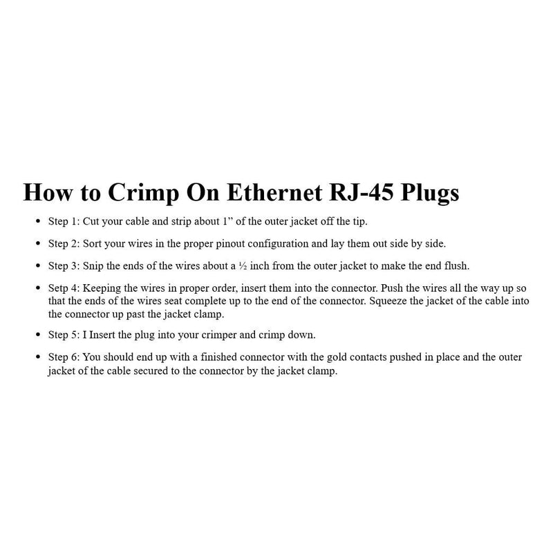 Load image into Gallery viewer, Image: How to Crimp on Etherent RJ-45 Plugs
