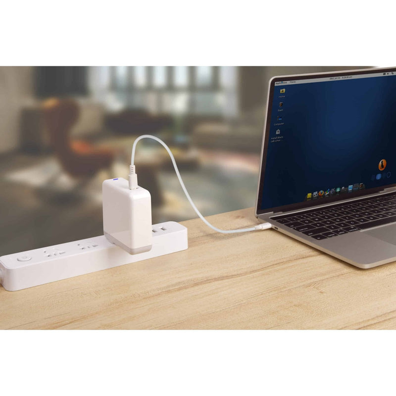 Load image into Gallery viewer, 4XEM Charging kit compatible with MacBook’s with a 6ft USB-C 3.1 Cable and a 30W USB-C Quick Charge 3.0 Wall Charger.
